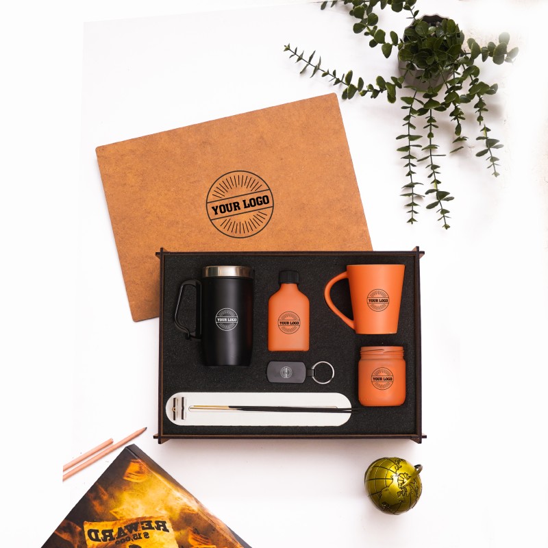 Ahşap Kutulu Hediye Seti 3626-6